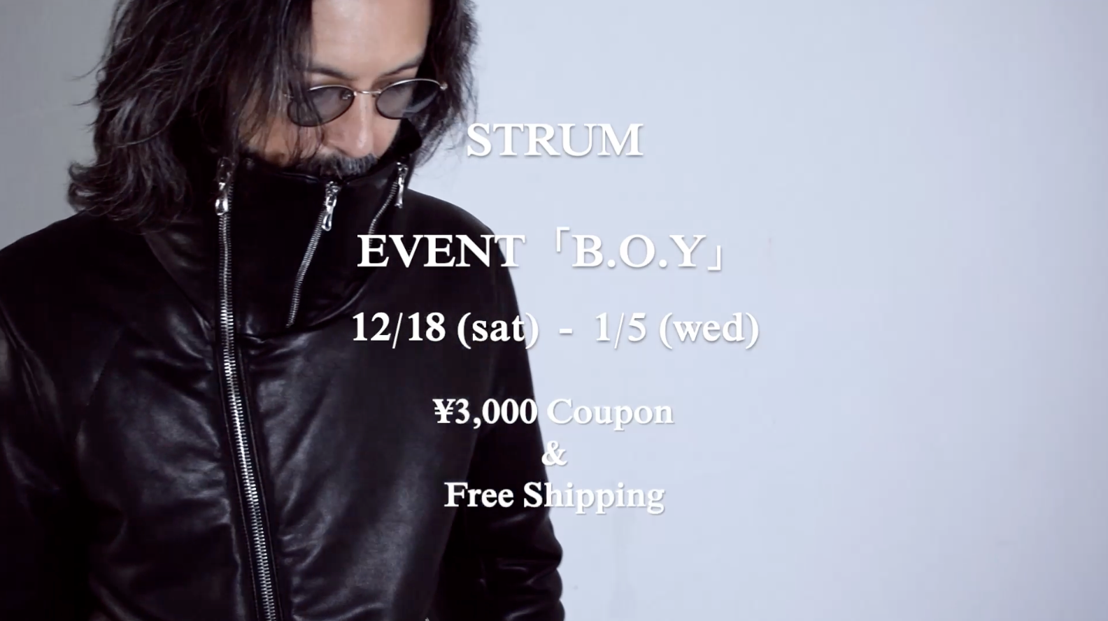 「B.O.Y」開催と新作入荷のご案内
