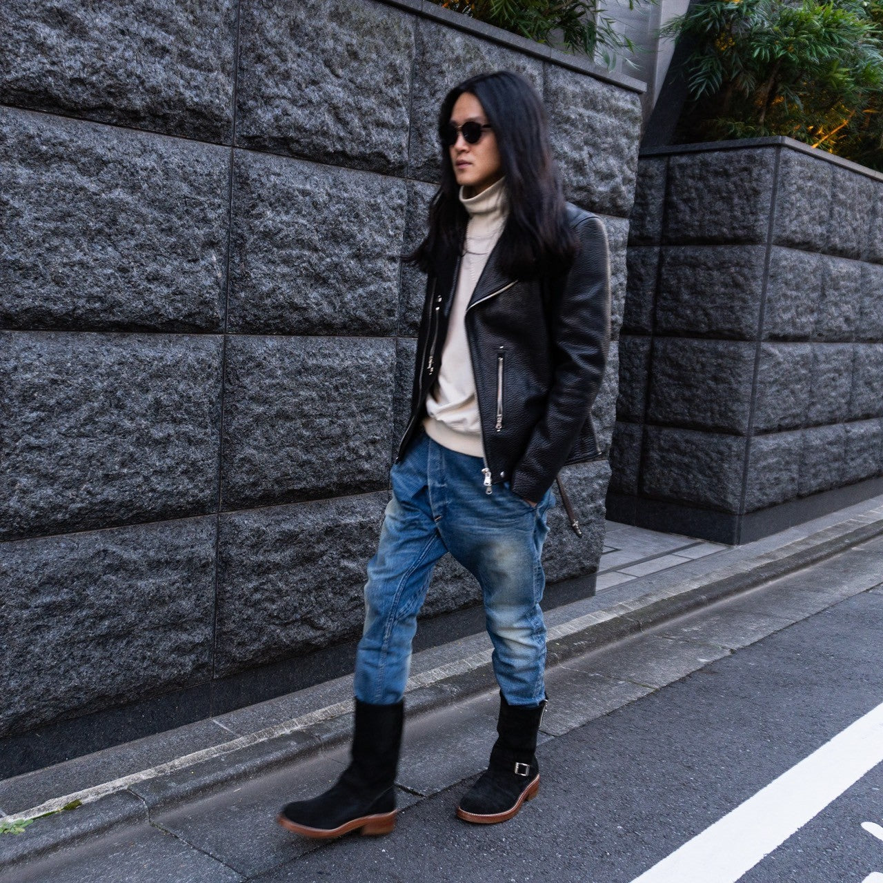 定価38万 strum ストラム シュリンクステア　ハイフライヤー ライダース STRUM ストラム RIDERS JACKET ライダースジャケット】HI-FLYER/ピット