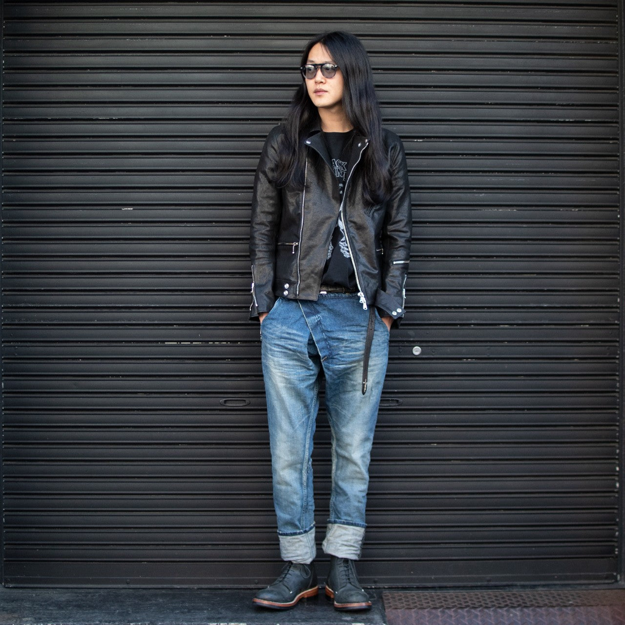 Spring Outerwear Men's Special! Pit-Tanned Shrunken Horsehide SPEEDER Edition