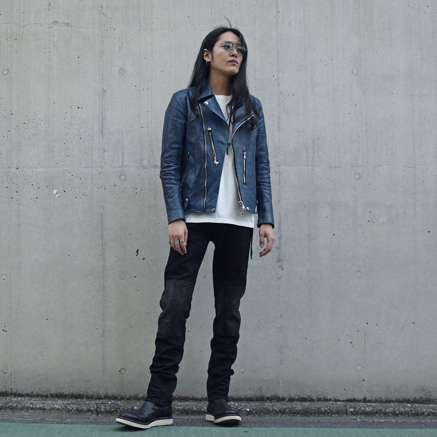 Three reputable leather jacket models -BurningDyed- HI-FLYER Edition