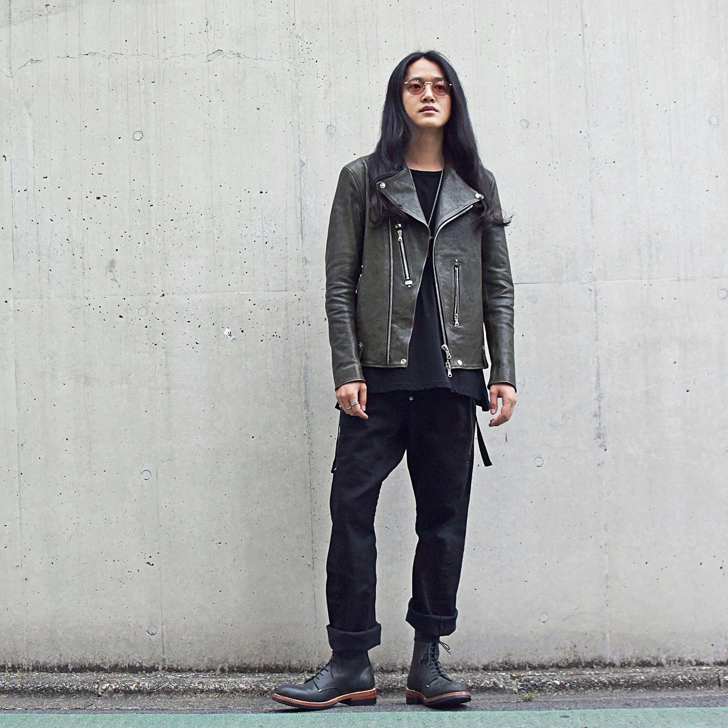 What are some tips for dressing with wide denim pants?