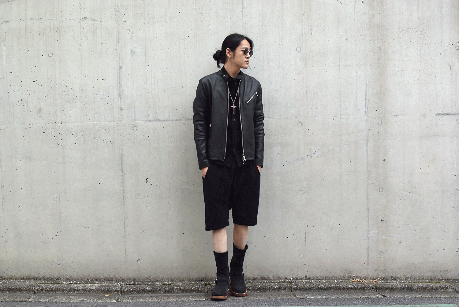 The second leather jacket in the fall is the single riders "SLATER"