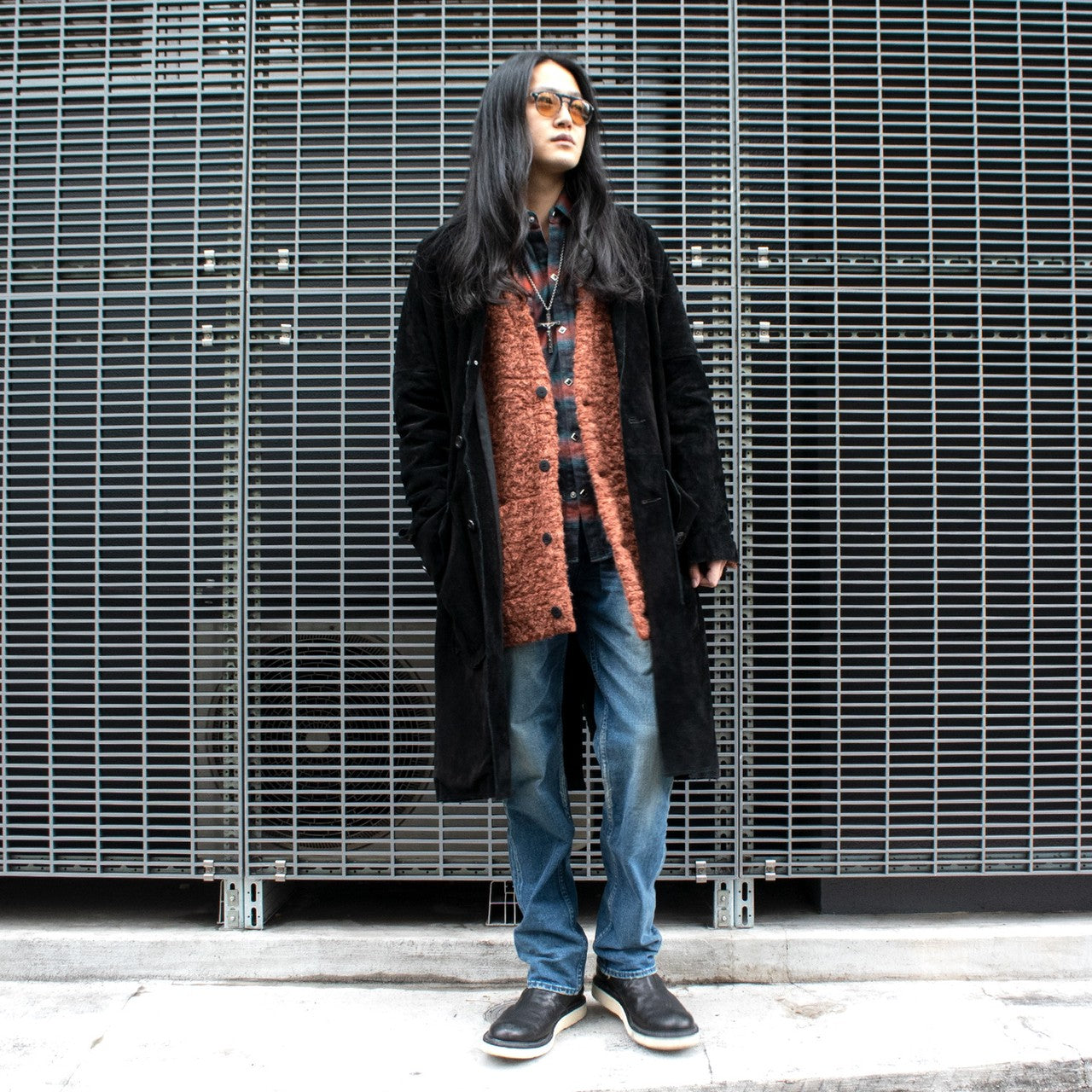 Long coats suitable for midwinter and techniques to keep you warm!