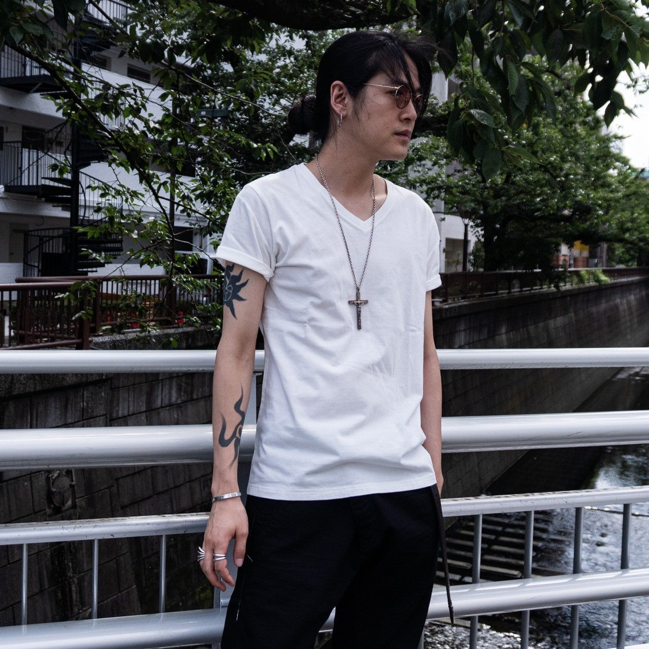 『ホワイトTシャツ』夏のメンズコーディネート3選!