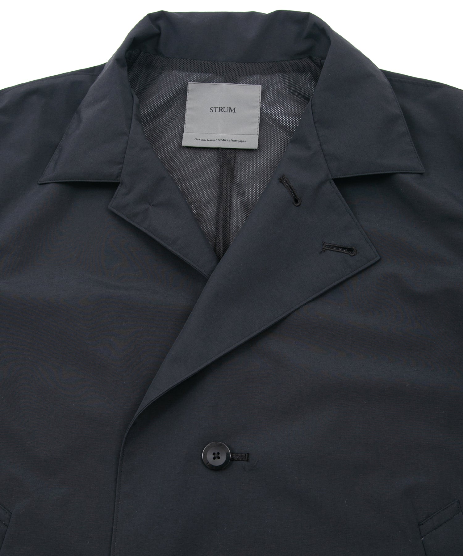 Load image into Gallery viewer, Three Layer Waterproof Taslan Taffeta Biker Long Coat - BLACK