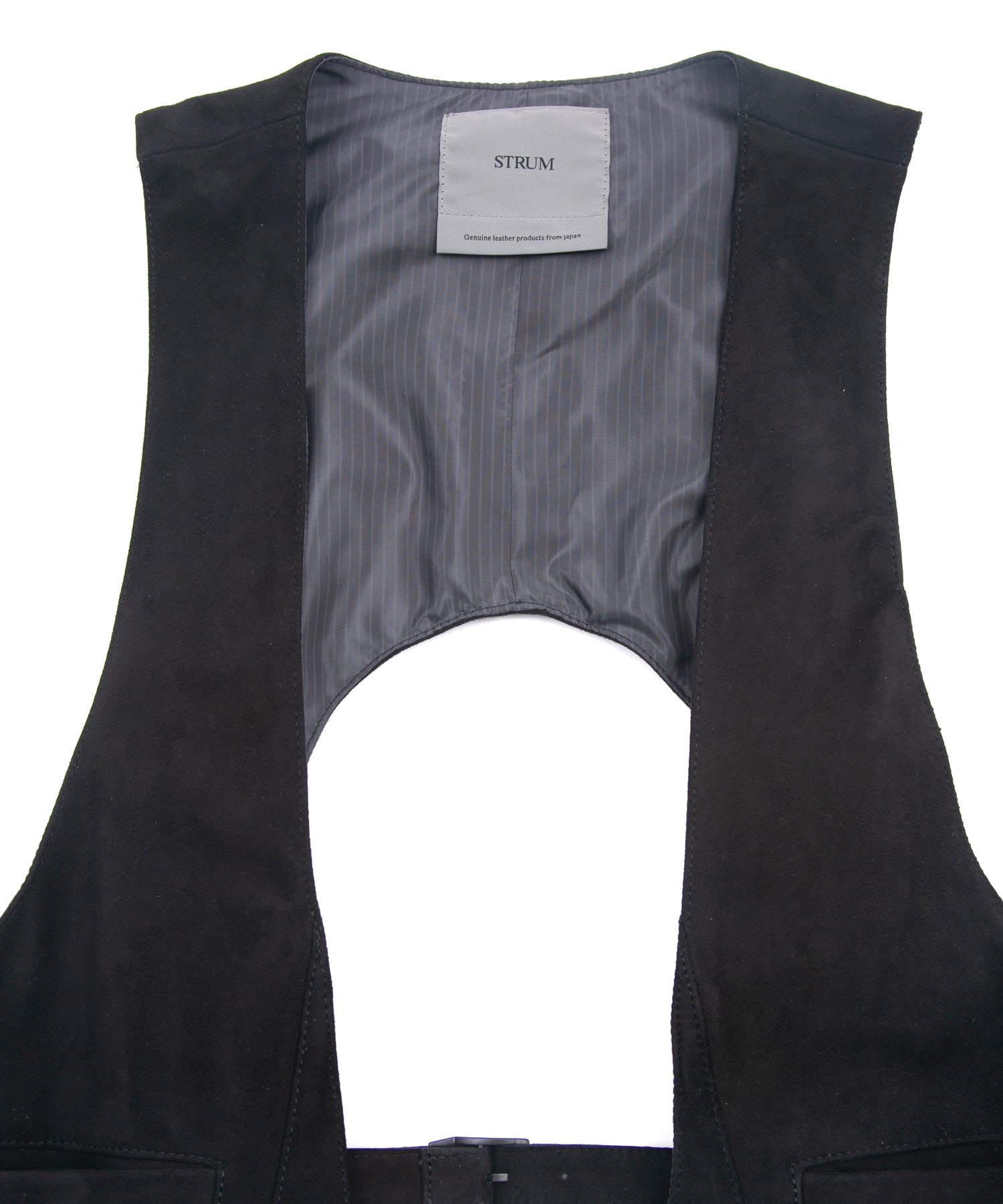 Load image into Gallery viewer, Sheepskin Suede HI-STEP Tactical Vest - BLACK