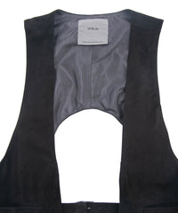 Load image into Gallery viewer, Sheepskin Suede HI-STEP Tactical Vest - BLACK