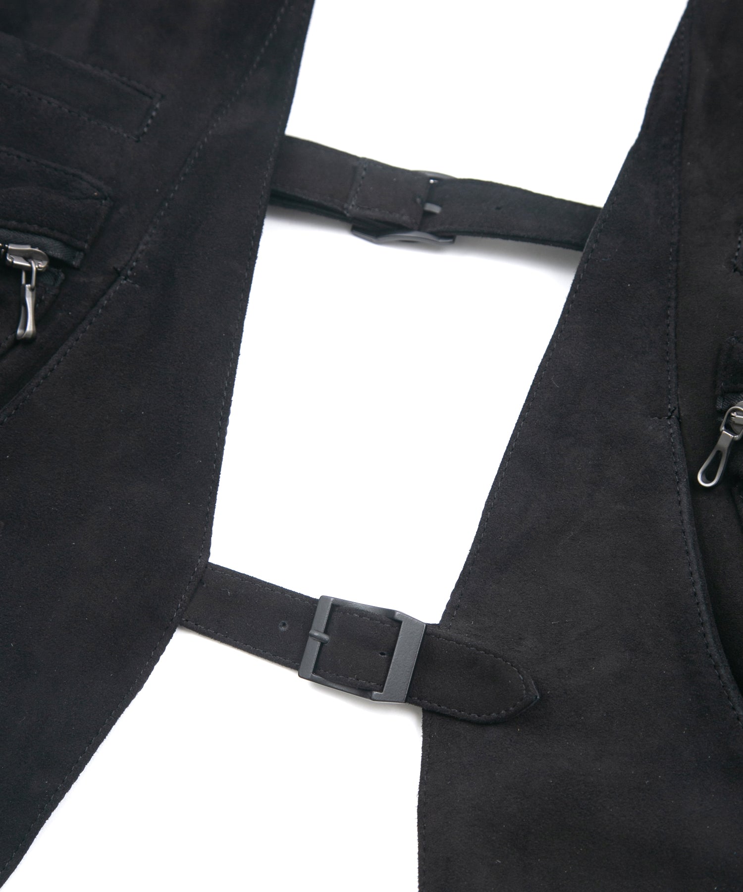 Load image into Gallery viewer, Sheepskin Suede HI-STEP Tactical Vest - BLACK