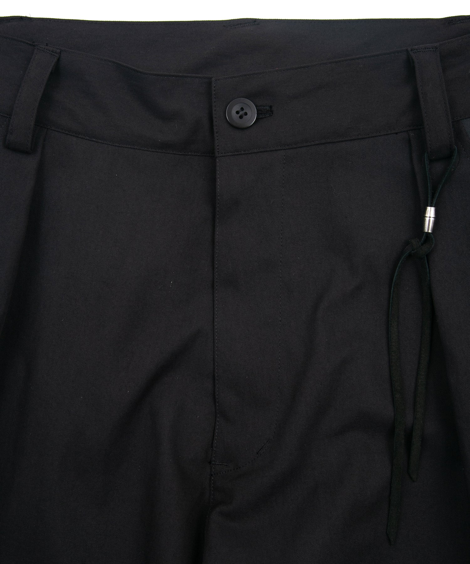 Load image into Gallery viewer, Spun Poly Stretch Tweel Pistol Pants - BLACK x GRAY