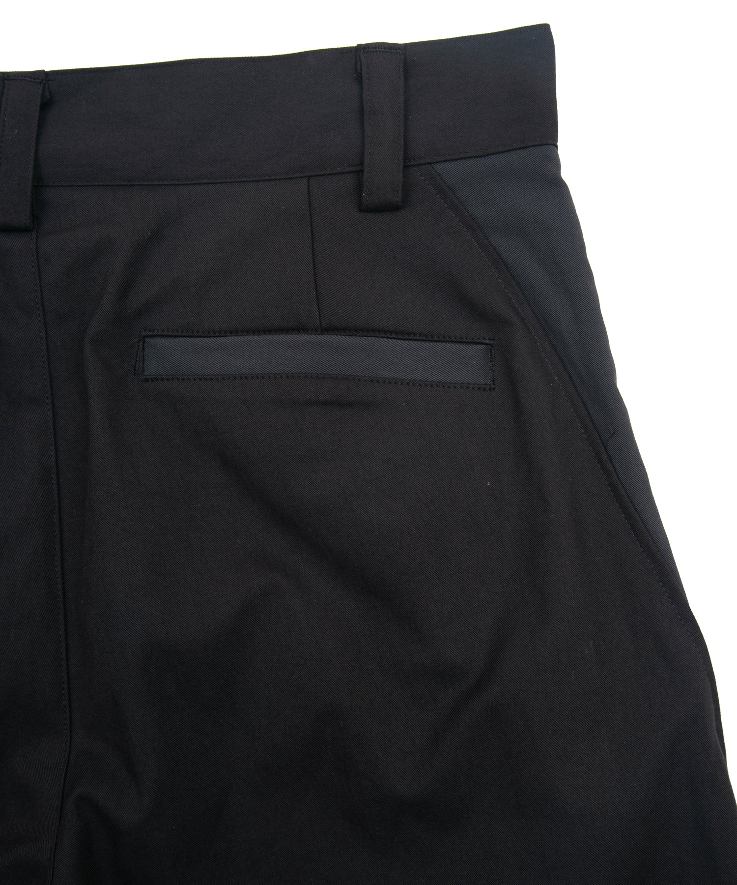 Load image into Gallery viewer, Spun Poly Stretch Tweel Pistol Pants - BLACK x GRAY