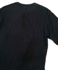 Load image into Gallery viewer, 30/- Natural soft jersey "FxxK THE WORLD" wide T-shirt (oversized) - BLACK