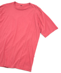 画像をギャラリービューアに読み込む, 30/- ナチュラルソフト天竺 ワイド Tシャツ(オーバーサイズ) - RED