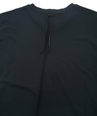 Load image into Gallery viewer, 50/1 Supima Cotton High Twist Double Jersey Sleeveless Cut and Sewn - BLACK