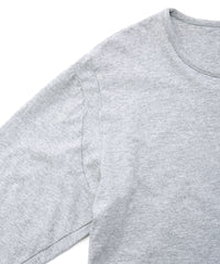 画像をギャラリービューアに読み込む, 30/- ナチュラルソフト天竺 クルーネック ロングスリーブ T シャツ - MOKU GRAY