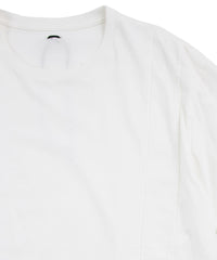 画像をギャラリービューアに読み込む, 30/- ナチュラルソフト天竺 ワイド Tシャツ(オーバーサイズ) - WHITE