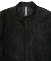 Load image into Gallery viewer, Suede Horsehide JUDE Single Riders Jacket - BLACK