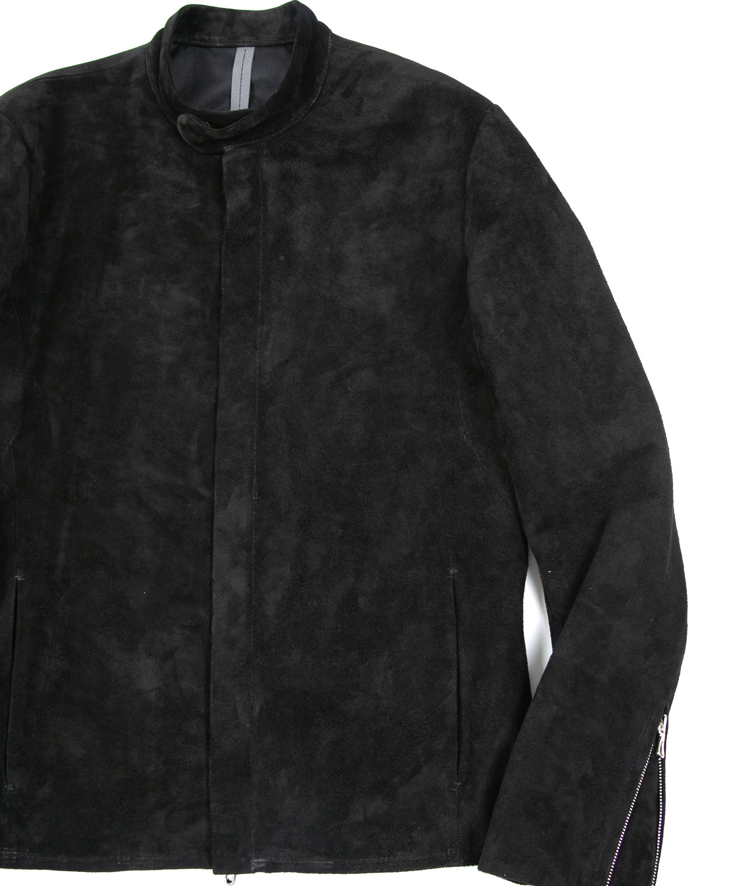 Load image into Gallery viewer, Suede Horsehide JUDE Single Riders Jacket - BLACK