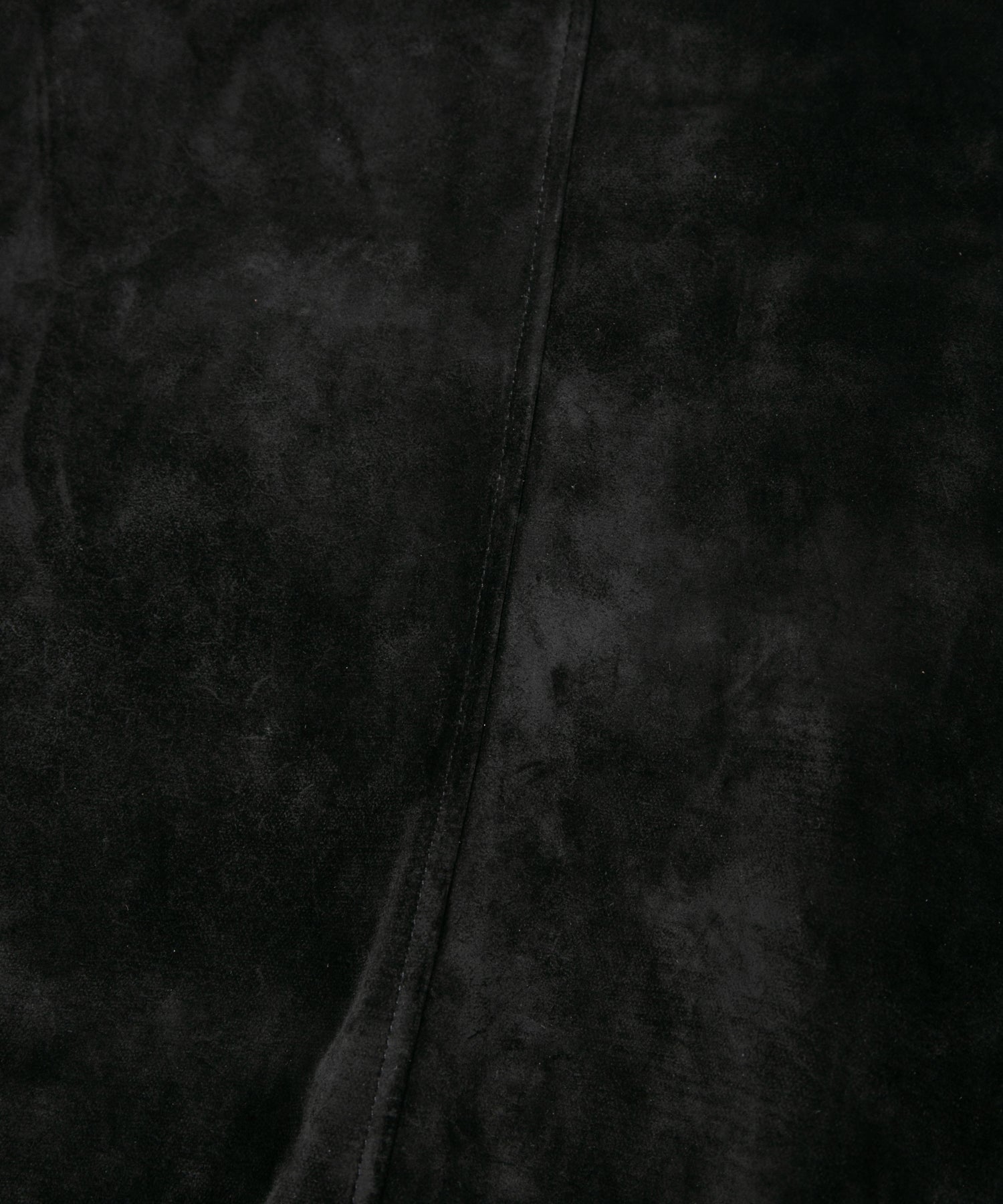 Load image into Gallery viewer, Suede Horse hide "CRANK" Blouson - BLACK