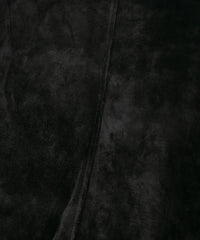 Load image into Gallery viewer, Suede Horse hide "CRANK" Blouson - BLACK