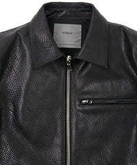 Load image into Gallery viewer, Pit Vegetable Full Tanned Shrunk Steerhide M.VINCENTS - BLACKSingle Riders