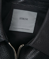 Load image into Gallery viewer, Pit Vegetable Full Tanned Shrunk Steerhide M.VINCENTS - BLACKSingle Riders