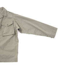 Load image into Gallery viewer, Washer Dyed Cotton & Nylon Weather Cloth Military Shirts Blouson - OLIVE