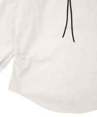 Load image into Gallery viewer, Washer Dyed Cotton & Nylon Weather Cloth Shirts - WHITE