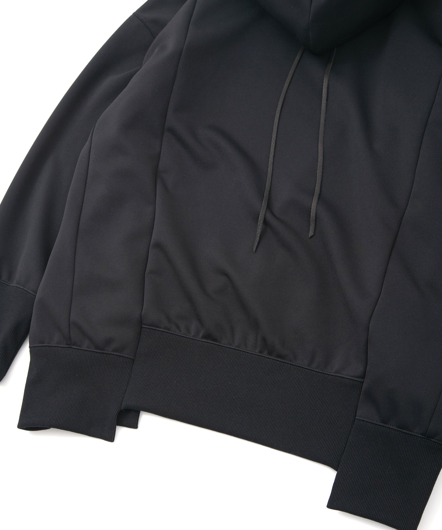 Load image into Gallery viewer, Fleece Lined CORDURA Jersey Hight Neck Hoodie - BLACK