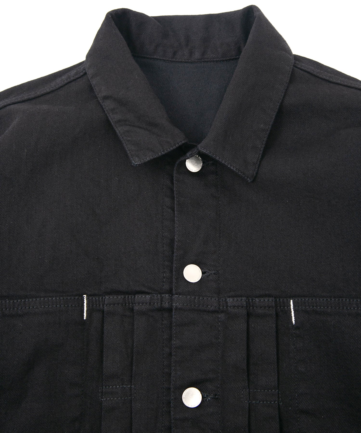 Load image into Gallery viewer, 11oz Organic Cotton Stretch Denim "Jimmy" Jacket - BLACK