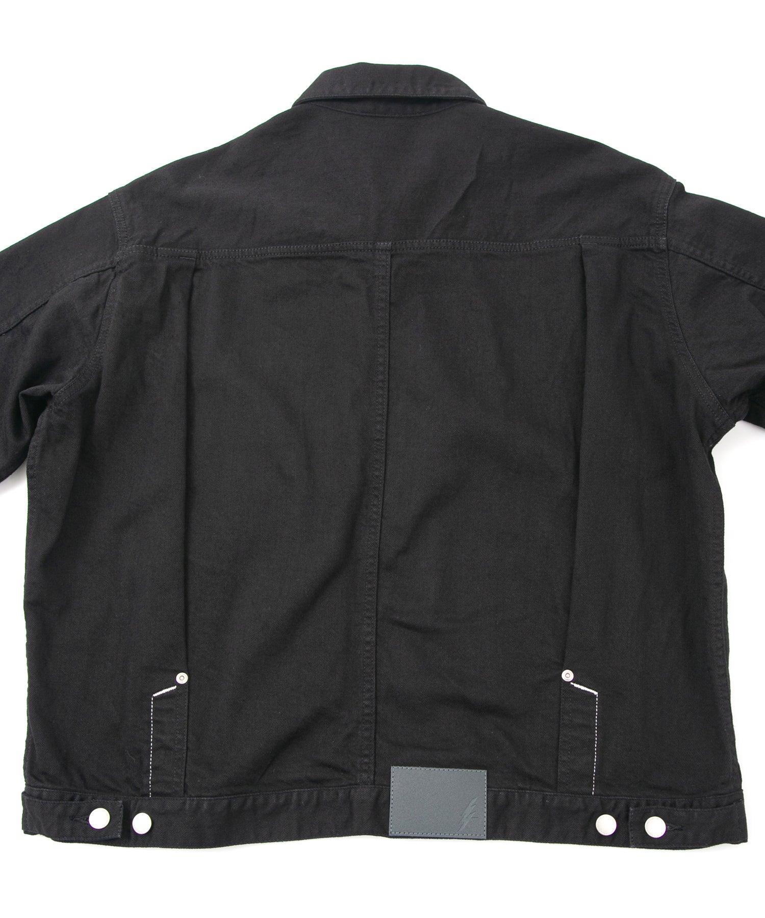 Load image into Gallery viewer, 11oz Organic Cotton Stretch Denim "Jimmy" Jacket - BLACK