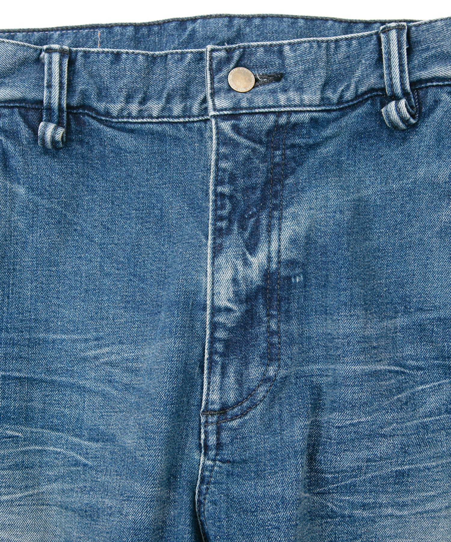 Load image into Gallery viewer, 12.5oz Organic Cotton Stretch Denim "RAD CLUB" 3D Wide Straight Jeans - INDIGO