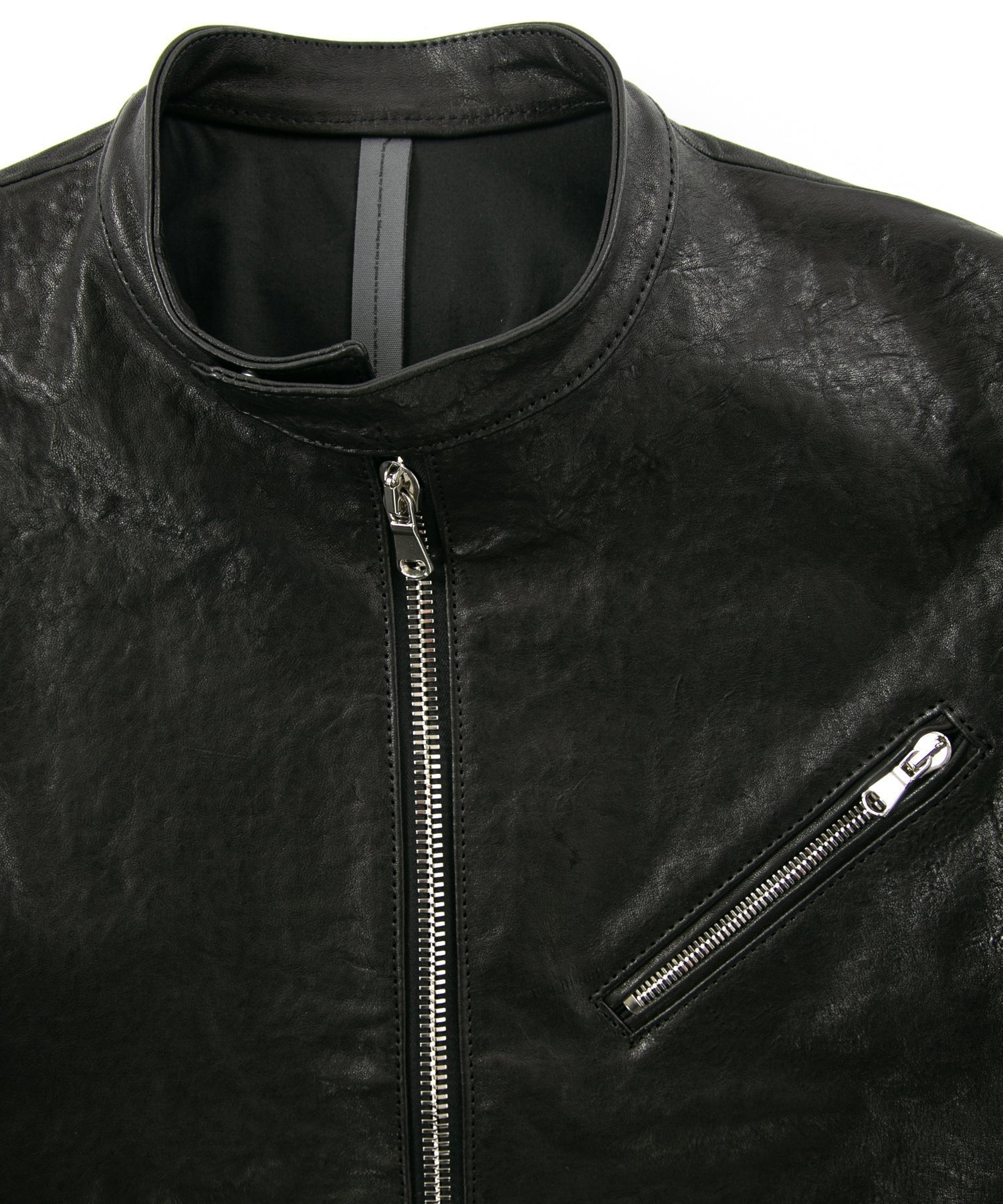 Load image into Gallery viewer, Pit Vegetable Full Tanned Shrank Horsehide SLATER Single Riders Jacket - BLACK