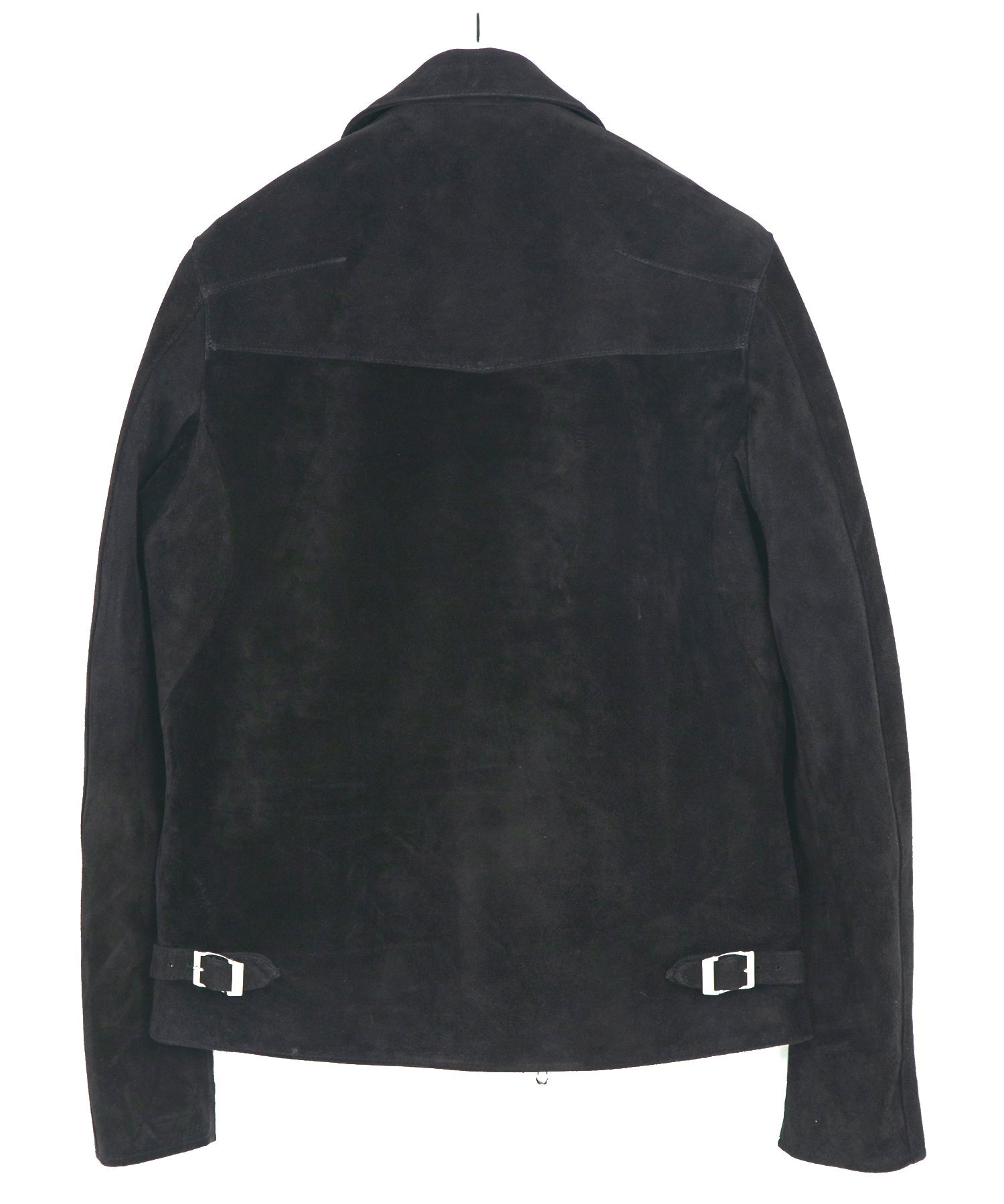 Load image into Gallery viewer, Suede Horse hide "DIVINE" Double Riders - BLACK