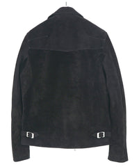 Load image into Gallery viewer, Suede Horse hide "DIVINE" Double Riders - BLACK