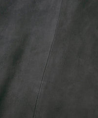Load image into Gallery viewer, Suede Sheepskin DUKE Ribbed Blouson - BLACK