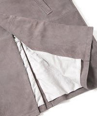 Load image into Gallery viewer, Sheepskin Suede BILL Sheepskin Suede Middle Coat - GRAIGE