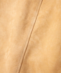 Load image into Gallery viewer, Calf Suede Long ALTERNA Cardigan - BEIGE