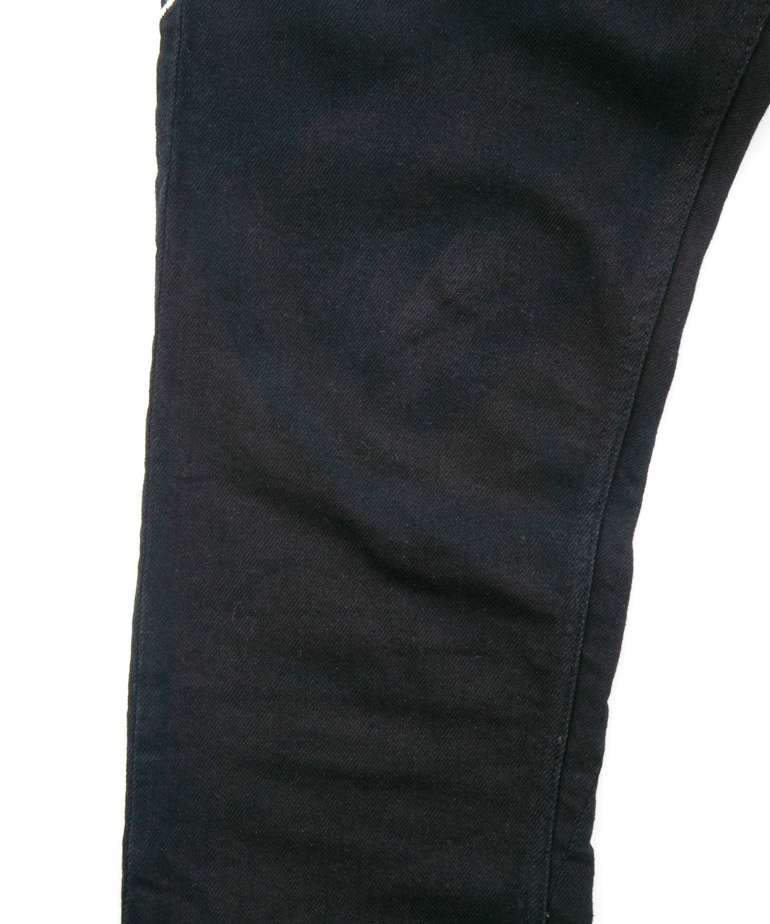 Load image into Gallery viewer, 11oz Organic Cotton Stretch Denim TIGHT JOE Tight Straight One Wash - BLACK