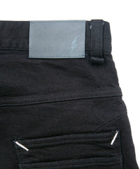 Load image into Gallery viewer, 11oz Organic Cotton Stretch Denim TIGHT JOE Tight Straight One Wash - BLACK