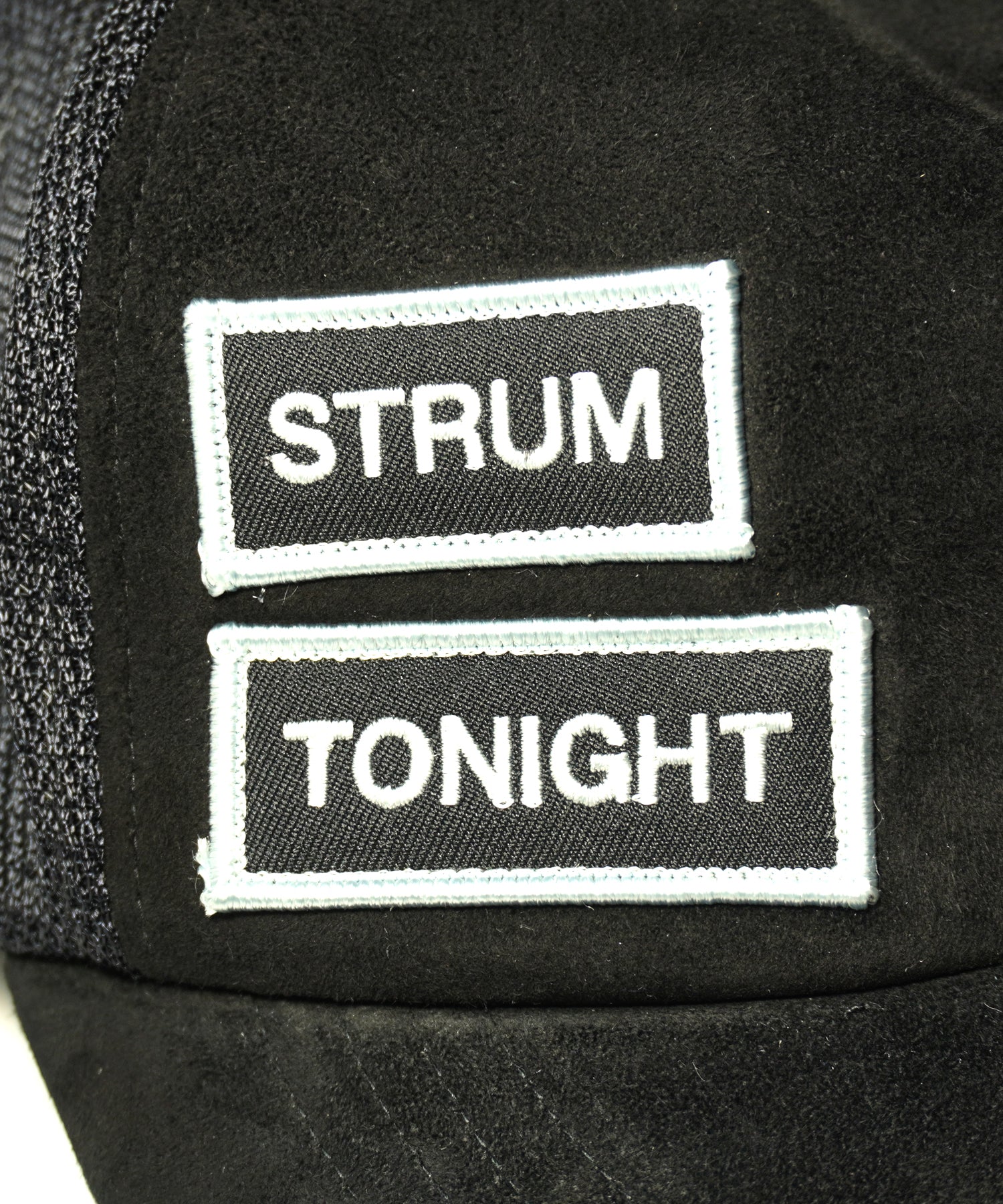 Load image into Gallery viewer, LEATHER MESH CAP - BLACK