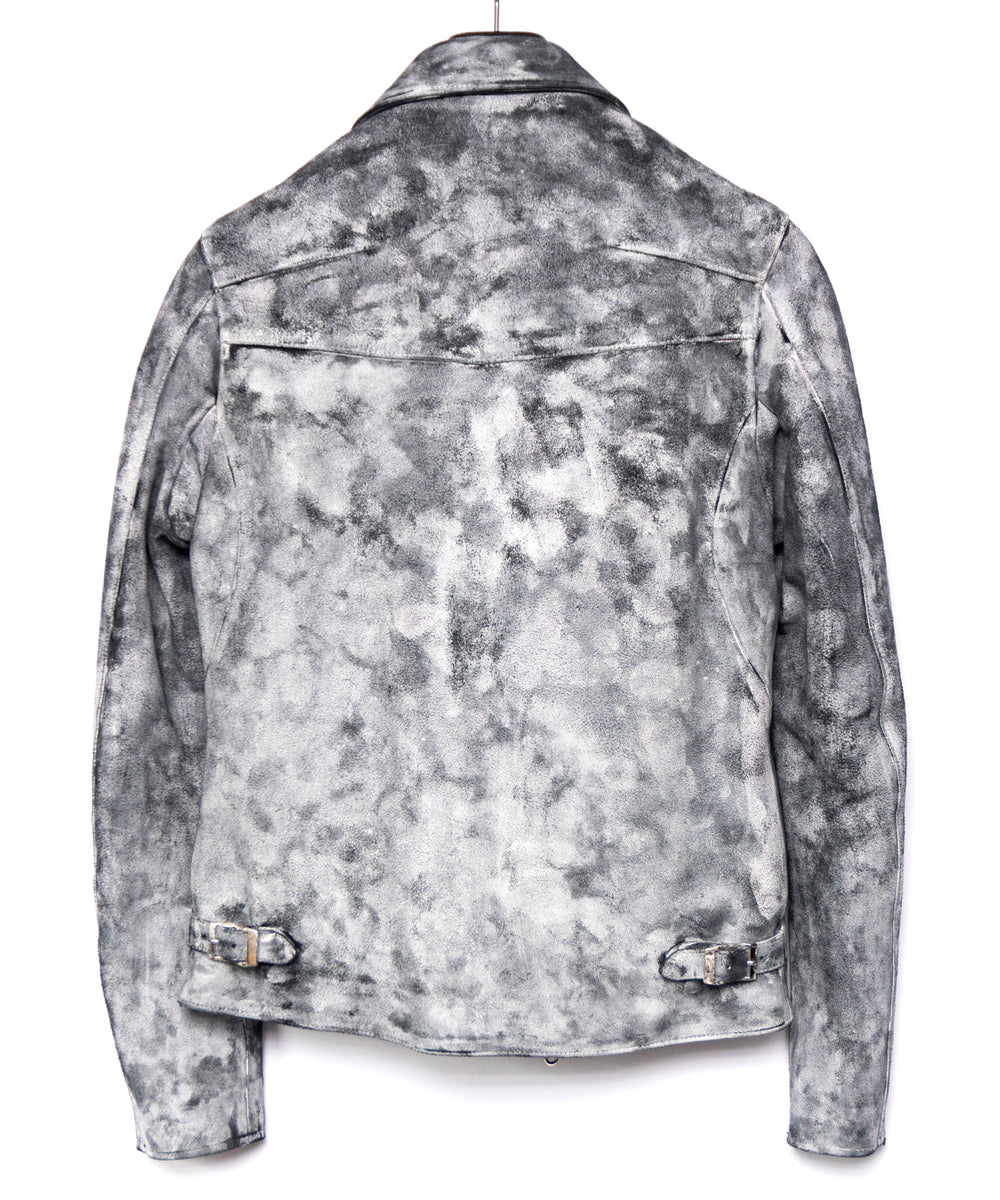 直営限定】スエード ホースハイド DIVINE シングルライダース