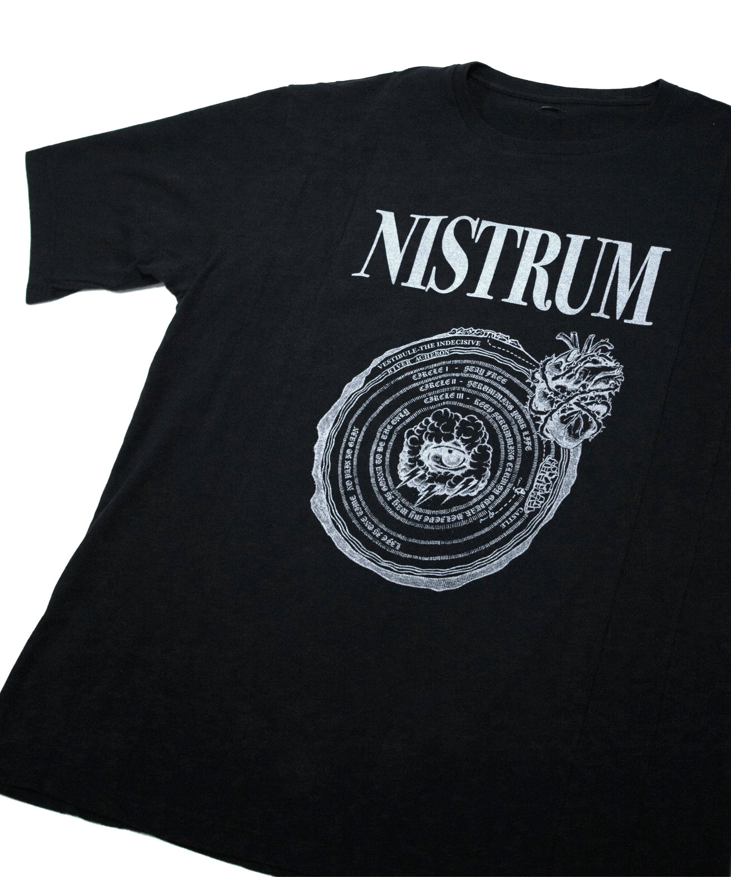 画像をギャラリービューアに読み込む, 【直営限定】30/- ナチュラルソフト天竺 NISTRUM ワイド Tシャツ - BLACK