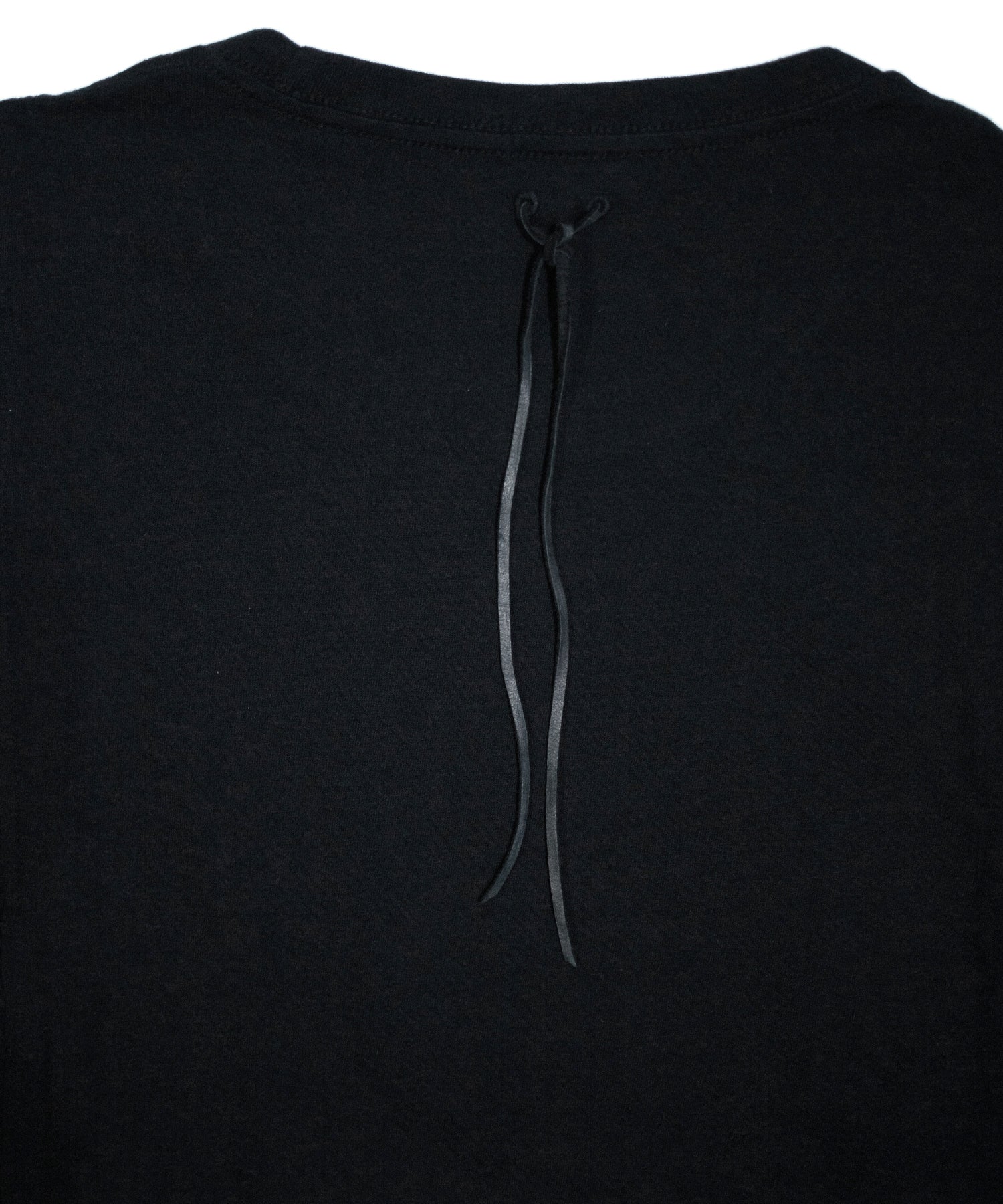 画像をギャラリービューアに読み込む, 【直営限定】30/- ナチュラルソフト天竺 NISTRUM ワイド Tシャツ - BLACK