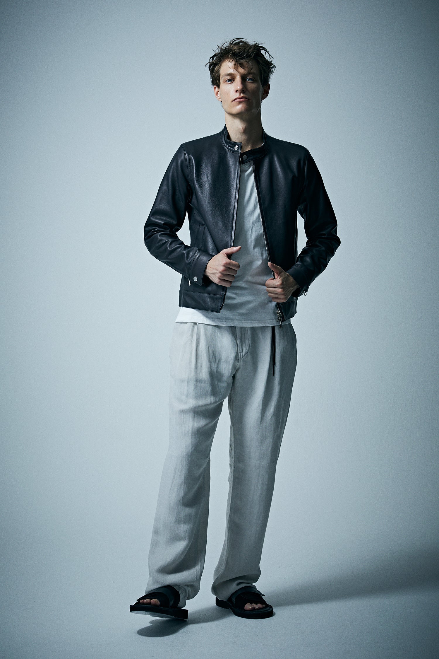 Load image into Gallery viewer, Washer Dyed Rayon&Linen Cloth Coveralls - ASH