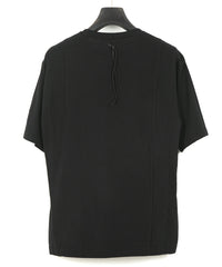 Load image into Gallery viewer, 30/- Natural soft jersey "FxxK THE WORLD" wide T-shirt (oversized) - BLACK