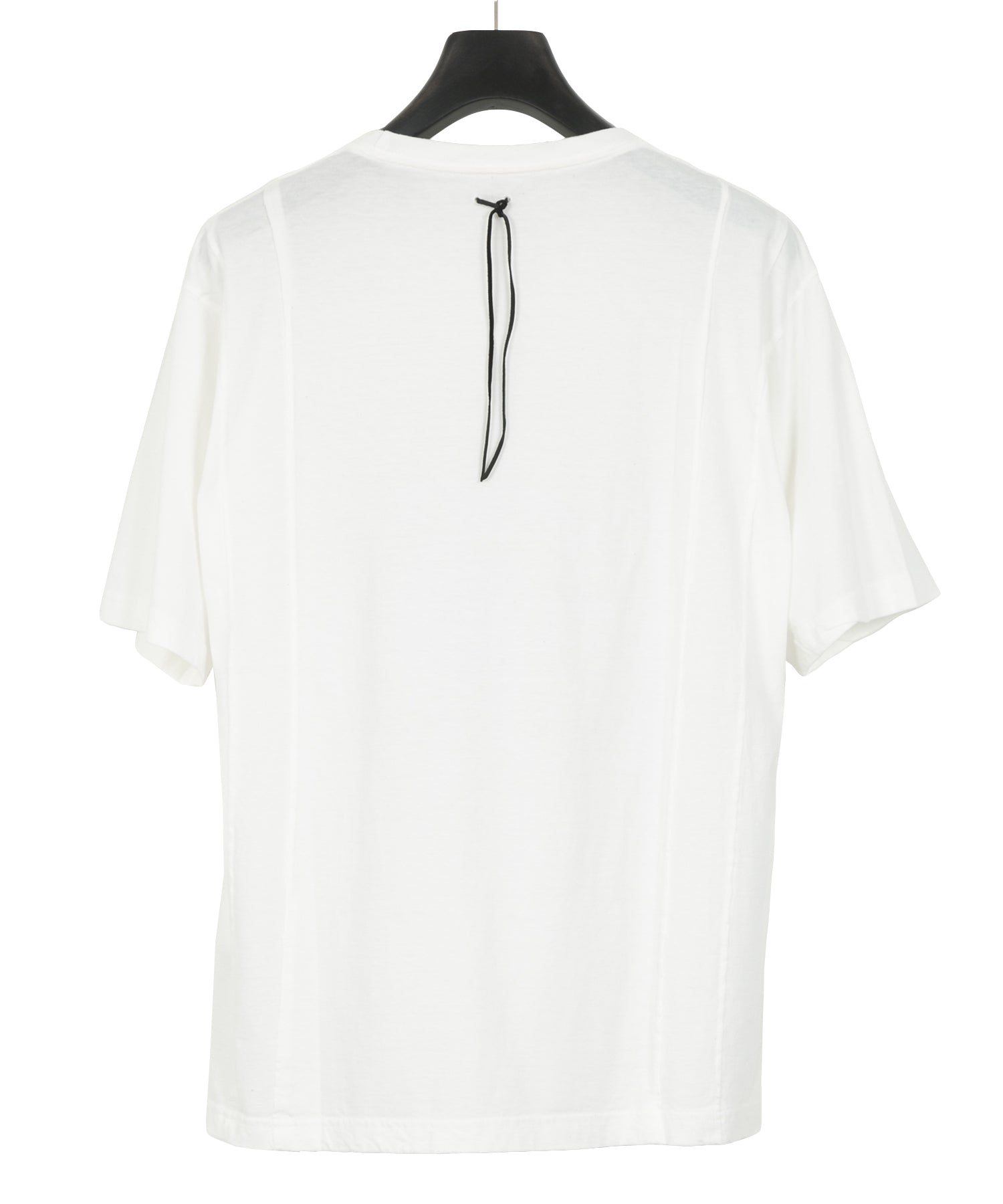 Load image into Gallery viewer, 30/- Natural soft jersey "FxxK THE WORLD" wide T-shirt (oversized) - WHITE
