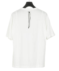 Load image into Gallery viewer, 30/- Natural soft jersey "FxxK THE WORLD" wide T-shirt (oversized) - WHITE