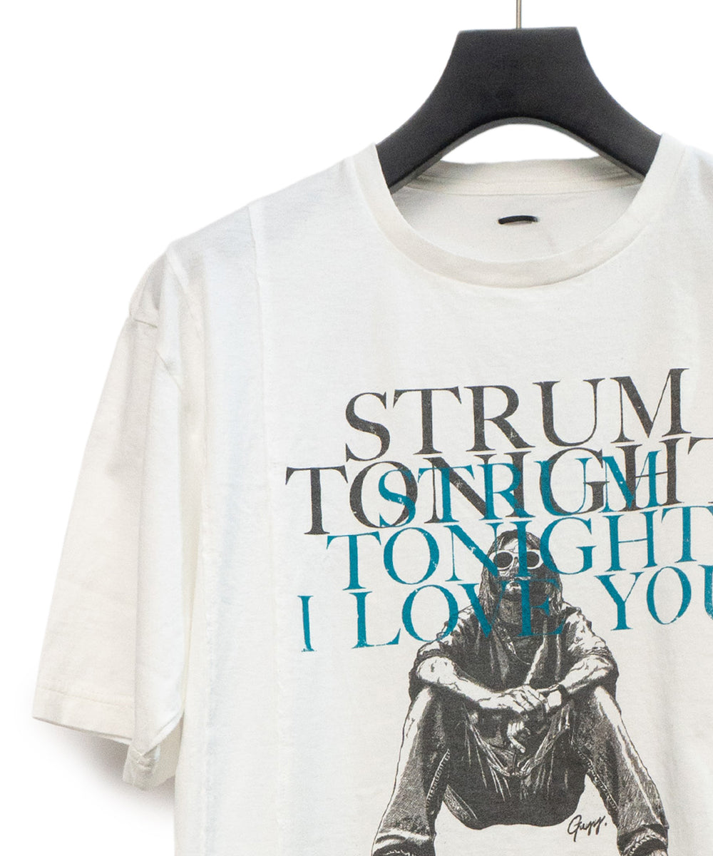 直営限定】30/- ナチュラルソフト天竺 『I LOVE YOU 』Zombie