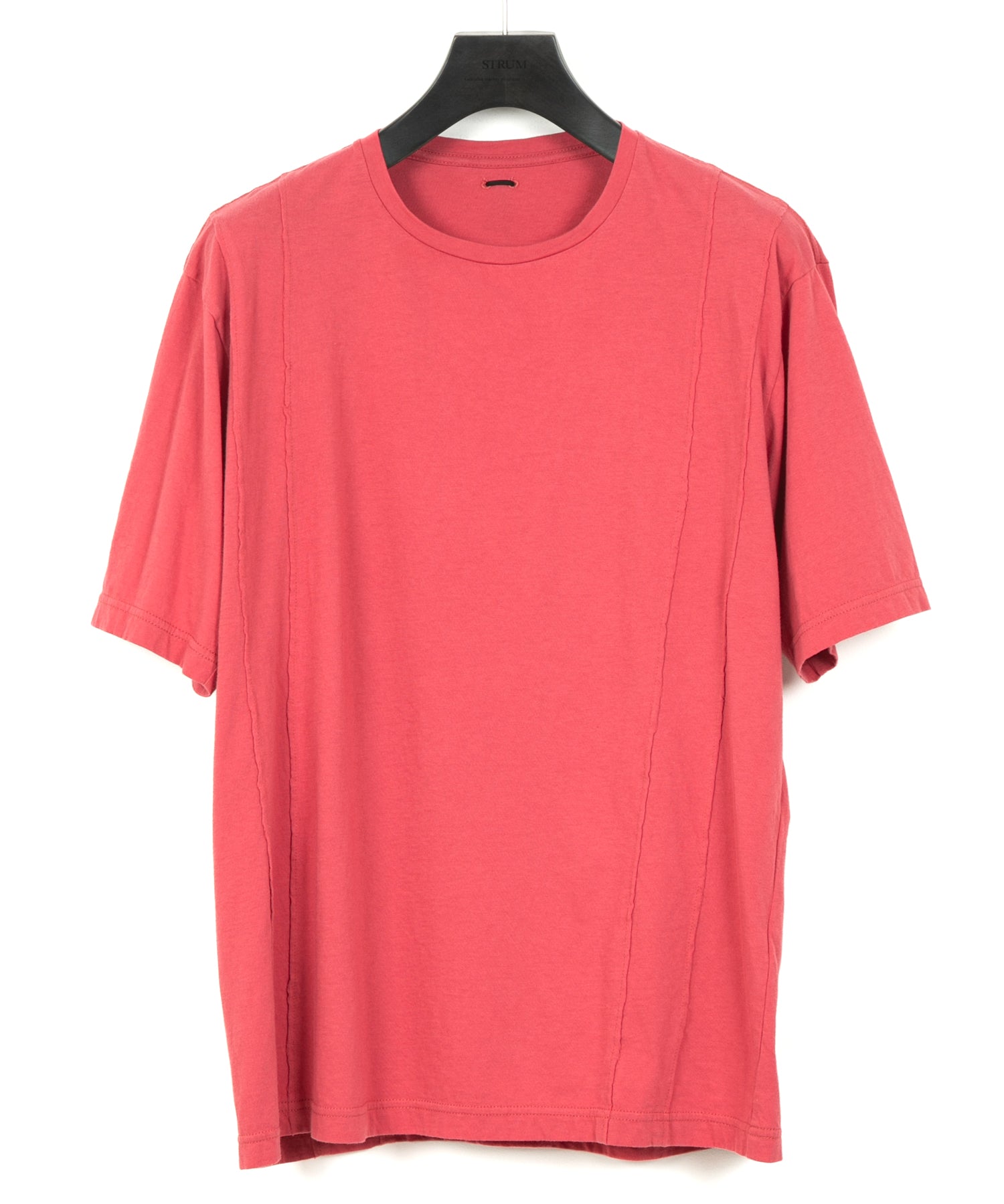 画像をギャラリービューアに読み込む, 30/- ナチュラルソフト天竺 ワイド Tシャツ(オーバーサイズ) - RED