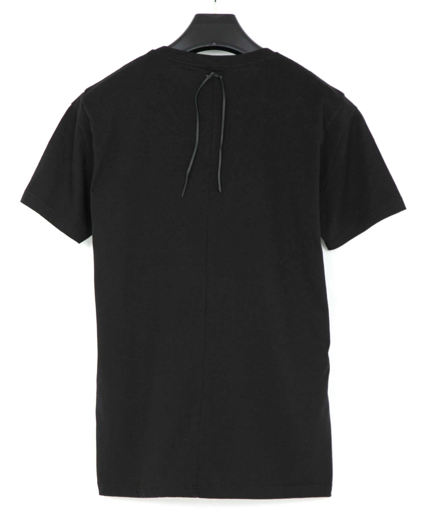 Load image into Gallery viewer, Natural Soft Cotton V neck T-shirt - BLACK